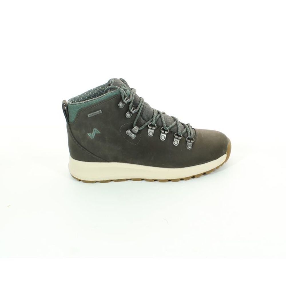 Forsake Womens Gray/green waterproof hiking Ankle Boots Size 7 Medium